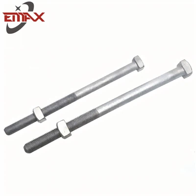 Zinc Plated Secure Fastening Nut Square Bolt